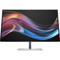 HP Series 7 Pro 27-inch 4K monitor with thin bezels, sleek silver stand, and vibrant display.