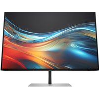 HP Series 7 Pro 724pn monitor, 24-inch, slim bezel, IPS display, WUXGA resolution, 100Hz refresh rate, silver stand.