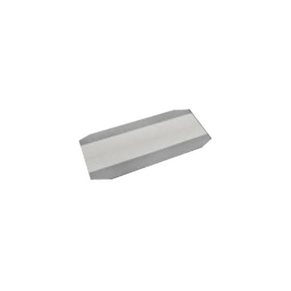 Gray rectangular HP Shee Cssee with a smooth surface and angled edges, made of durable material, designed for precise cutting or crafting tasks.