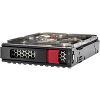 HPE 20TB SAS hard drive with black casing, red latch, and honeycomb ventilation design.