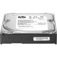 HPE 4TB SATA HDD internal hard drive, 7200 RPM, 3.5" size, silver casing with label and visible connectors.