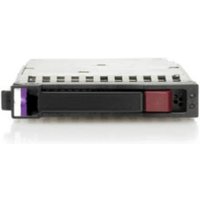 HPE 743402-001 internal hard drive, 1 TB, 7200 RPM, 3.5" SAS, silver casing, black front panel with red latch.