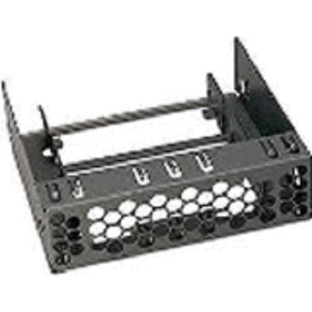 Black metal mounting bracket designed for wireless access points, featuring a hexagonal ventilation pattern and adjustable mounting arms, sold in a pack of ten.