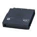 Black HPE LTO Ultrium-7 Data Cartridge, model C7977AN, featuring a sleek design with a label indicating capacity and compatibility, made of durable plastic material.