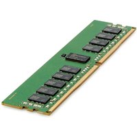 Green HPE DDR4 memory module, 32 GB, with black chips and gold connectors, 2933 MHz ECC.