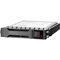 Black HPE 3.84 TB SAS internal solid state drive with rectangular casing and front label.