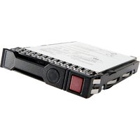 HPE 1.6 TB 2.5" SAS TLC SSD with black casing, red latch, and silver top cover.