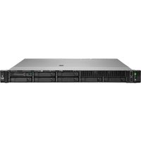 HPE ProLiant DL320 Gen12 server, silver chassis, black front panel with 8 small drive bays, compact rack-mount design.