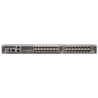 HPE SN6610C 32Gb Fibre Channel switch, rectangular, gray, with multiple ports and ventilation grilles on the front.