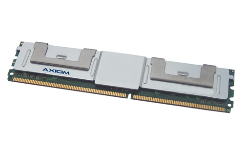 Hypertec 16GB FBDIMM memory module kit featuring two 8GB DDR2 sticks, with a green PCB, silver heat spreader, and gold connectors.