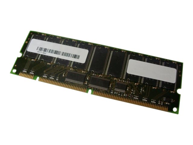 Hypertec 1GB DIMM PC133 memory module featuring a green circuit board, multiple black chips, and two white labels, designed for legacy systems with ECC support.