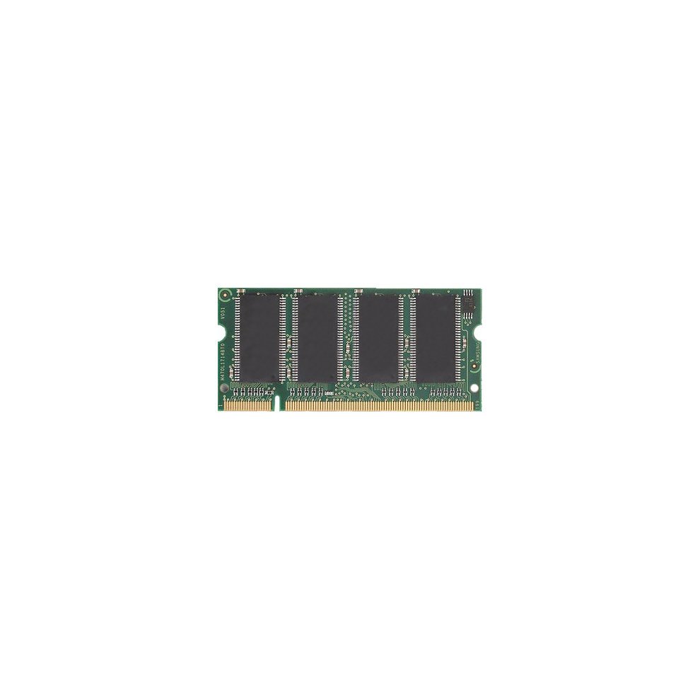 Green circuit board memory module with gold connectors, featuring four black memory chips, labeled as Hypertec 2GB PC3-8500 DDR3 1066 MHz.