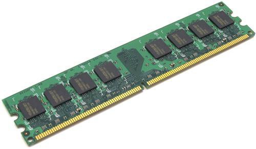 Green printed circuit board with eight black memory chips and gold connectors, labeled "Hypertec 43R2032-HY 1 GB DDR3 1333 MHz ECC."