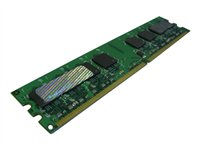Green circuit board memory module featuring one 4GB DDR2 chip, with multiple black memory chips and gold connectors, designed for PC2-6400 compatibility at 800 MHz.