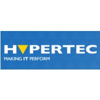 Blue Hypertec logo with yellow triangle and text "MAKING IT PERFORM" below.