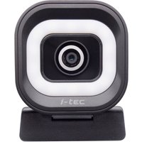 Black i-tec SOLOMON 700 STREAM 4K webcam with square ring light and central lens on a stand.