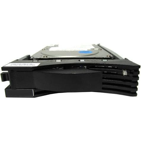 IBM 36GB SCSI internal hard drive with a sleek black casing, featuring a 15,000 RPM spindle speed and 3.5" form factor, designed for high-performance storage solutions.
