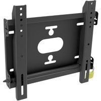 Black iiyama MD-WM2020 wall monitor mount with adjustable brackets and multiple holes for versatile installation.