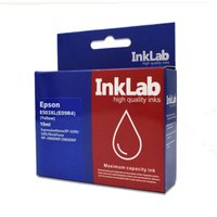 InkLab 503XL Epson Compatible Yellow Ink in red and blue box with droplet icon and hanging tab.