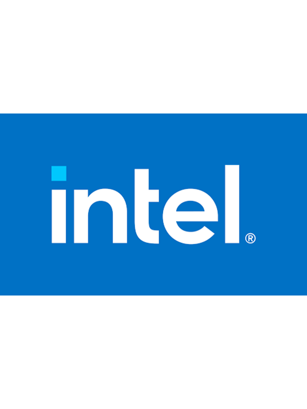 Intel Xeon W5-2445 processor with a 3.1 GHz speed, featuring a 26.25 MB Smart Cache, presented in a sleek, metallic tray with the Intel logo prominently displayed.