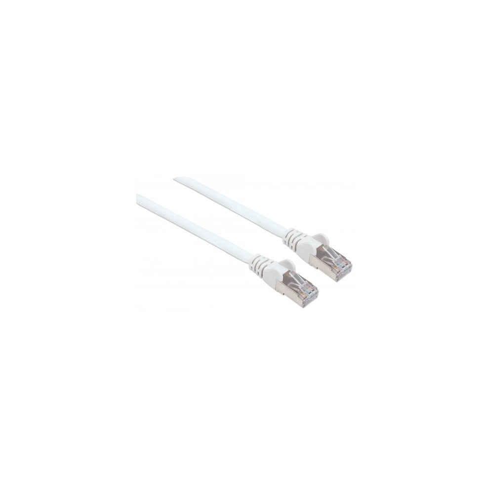 Intellinet Network Patch Cable. Cat7 Cable/Cat6A Plugs. 1m. White. Cop - image 2