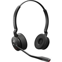 Jabra Engage 55 SE USB-A MS Stereo headset, black with cushioned ear pads and adjustable boom microphone.