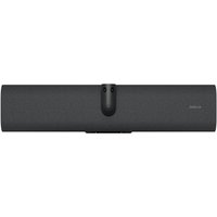 Black Jabra PanaCast 40 VBS Bar with sleek cylindrical design and central camera lens.