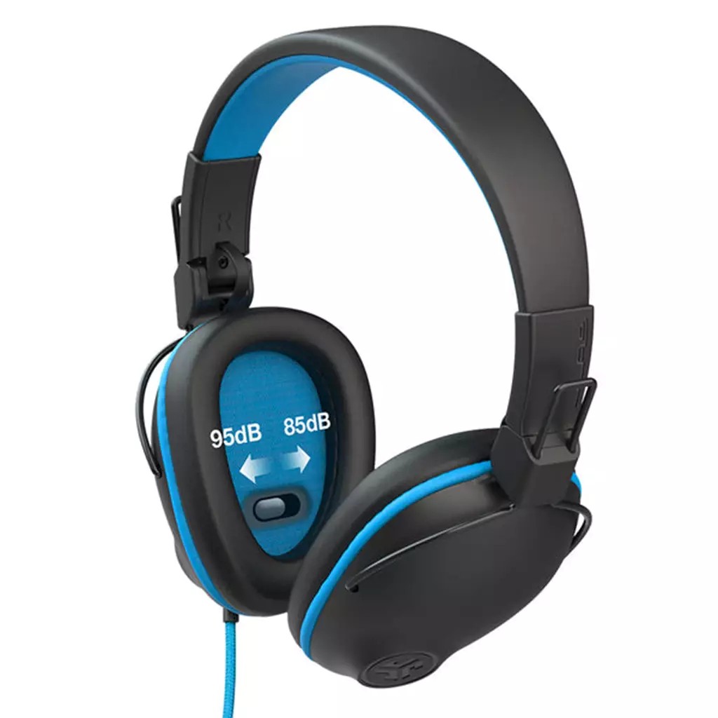 JLab JBuddies Pop Headphones Wired Head-band Music/Everyday Blue - image 3