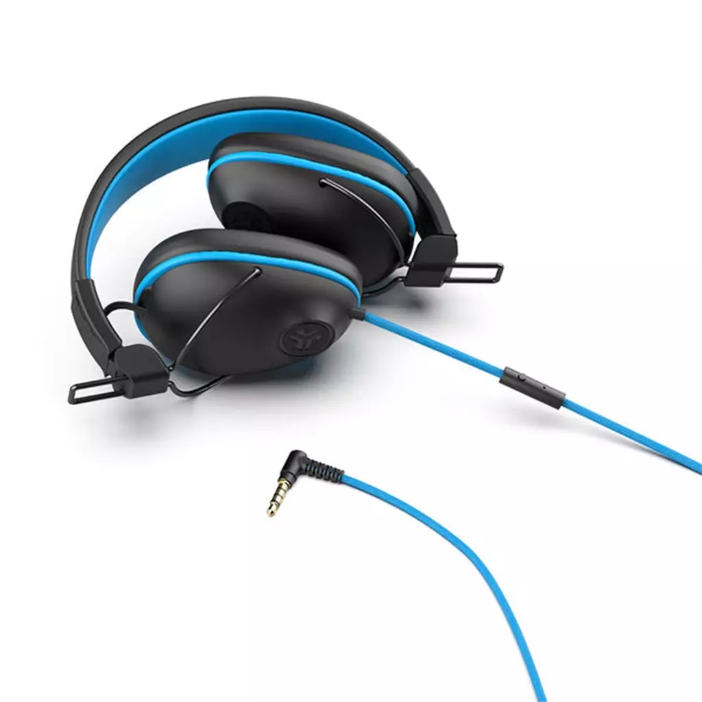 JLab JBuddies Pop Headphones Wired Head-band Music/Everyday Blue - image 5