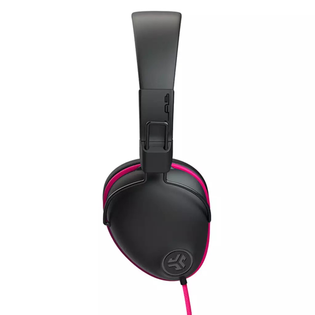 JLab JBuddies Pop Headset Wired Head-band Music/Everyday Pink - image 5