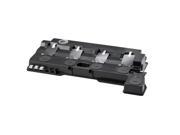 Black plastic toner waste box with multiple compartments, designed to replace Sharp MX270HB for Sharp MX 2700, featuring a compact rectangular shape and various connection points.