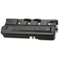 Black Katun 43518 toner waste box with rectangular shape and multiple slots for KM Bizhub C series.