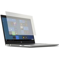 Kensington anti-glare blue light filter for 12.5" laptops, transparent overlay on open silver laptop screen.
