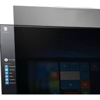 Kensington privacy screen filter for 37-inch Dell monitor, sleek black design with anti-glare surface.