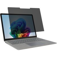 Kensington black privacy screen filter for 13" Surface Laptop, featuring a removable 2-way design.