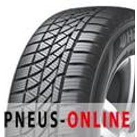 Hankook Kinergy 4S 3PMSF tire with asymmetric tread pattern and black sidewall.