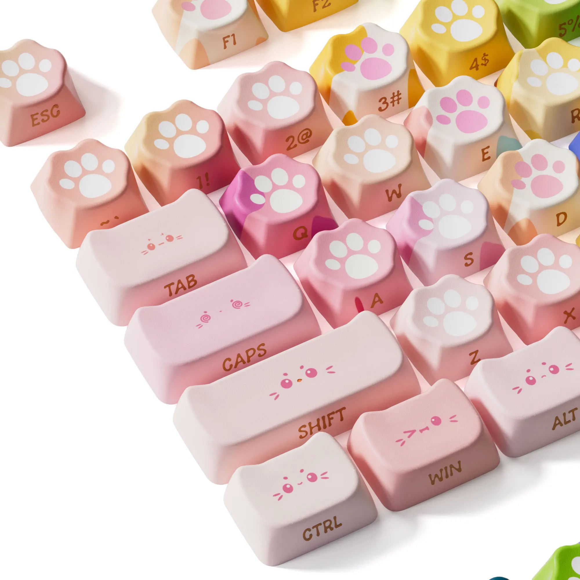 Kitty Paws Keycap Set (142-key) - image 4