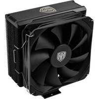 Black Kolink Umbra EX180 processor cooler with 12 cm fan, sleek design, and prominent logo on top.