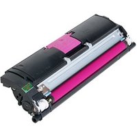 Konica Minolta magenta toner cartridge, black casing with magenta label, designed for 4.5K pages at 5% coverage.