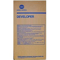 Konica Minolta A5E7600/DV-616K Developer in brown box with blue text and logo, for KM Bizhub, 850K pages capacity.