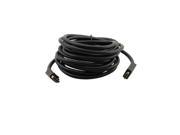Black 3-meter DisplayPort to HDMI cable by Kramer Electronics, coiled with male connectors on both ends, designed for high-definition audio and video transmission.