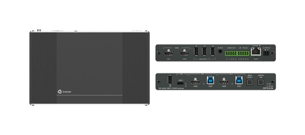 Kramer Electronics SWT3-31-HU HDMI/MiniDP/VGA/USB-C - image 2