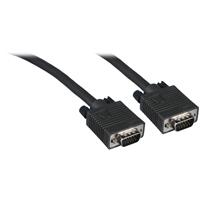 Black AV transmitter with dual VGA connectors, featuring a sturdy metal casing and compact design, ideal for high-quality audio and video signal transmission.