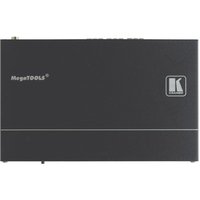 Black Kramer Electronics VM-2HDT AV transmitter with logo, rectangular design, and minimalistic front panel.