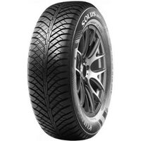 Kumho Solus 4S HA31 tire, 155/60 R15 size, black with detailed tread pattern and white sidewall lettering.