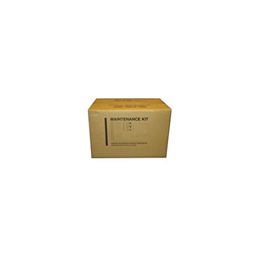 Brown cardboard box labeled "MAINTENANCE KIT" for Kyocera MK3100, featuring a simple design with product details printed on the side.