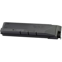 Black Kyocera toner cartridge, rectangular shape with angled edges, labeled TK-8600K, for 30K pages.