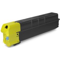 Yellow and black Kyocera toner cartridge for KM TASK, rectangular with a yellow cap.