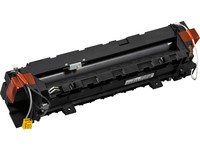 Kyocera 302PH93011/FK-171 Fuser Kit in black, featuring a cylindrical roller and orange connectors, designed for 100,000 pages of use with ECOSYS M 2030 Dn printers.