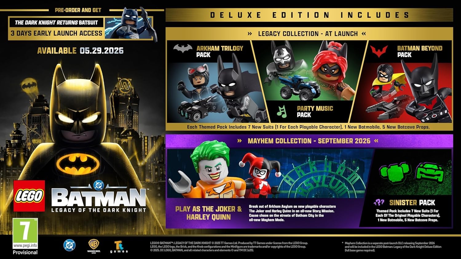 Lego Batman: Legacy of the Dark Knight - Deluxe Edition- XBX - image 5